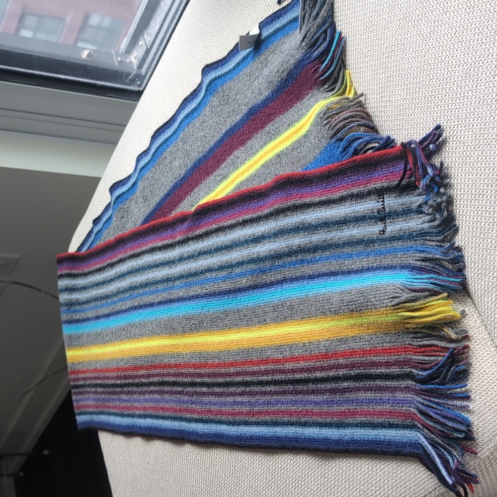 Paul Smith Signature Stripe Wool Scarf